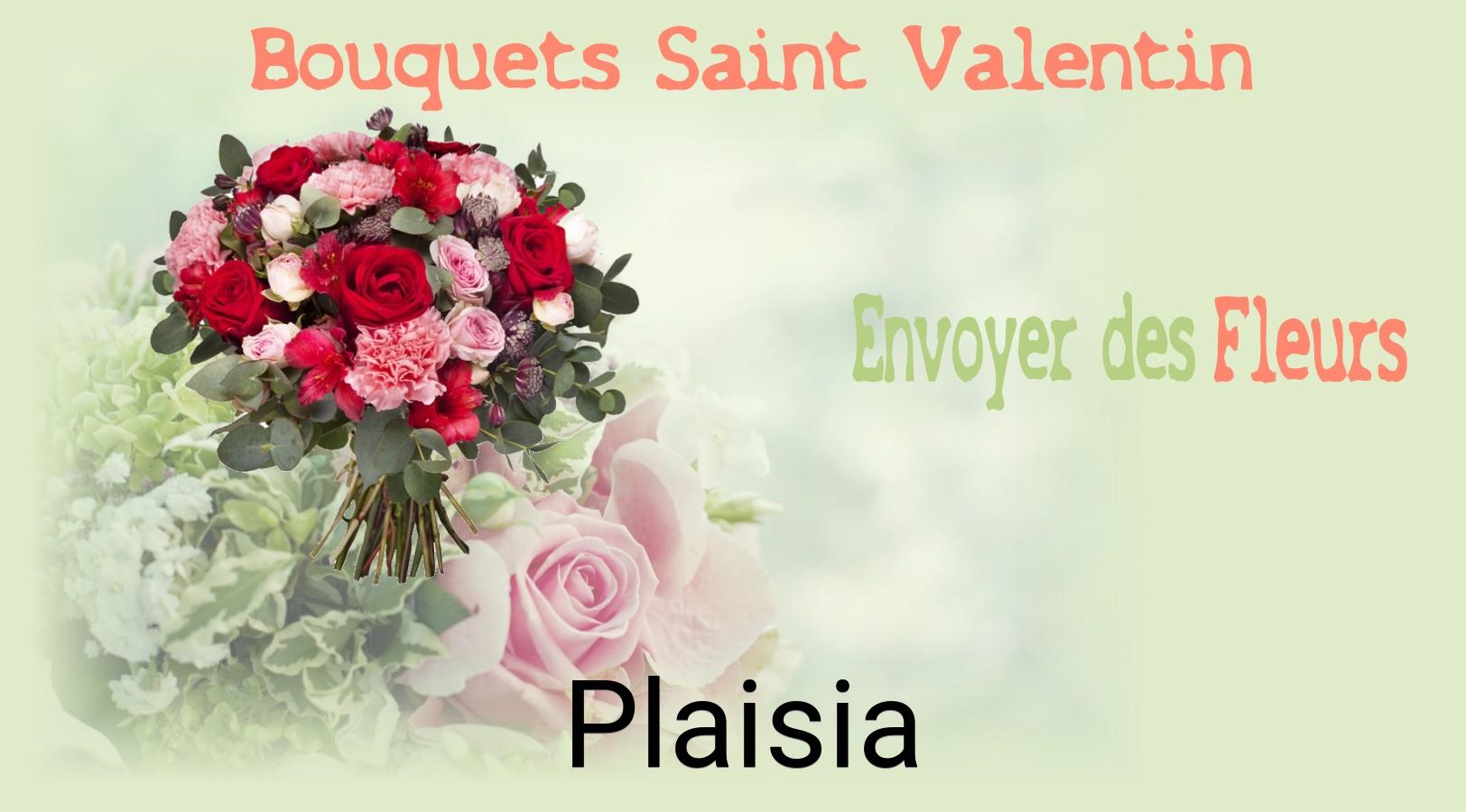 Roses de Saint-Valentin livrées à Plaisia